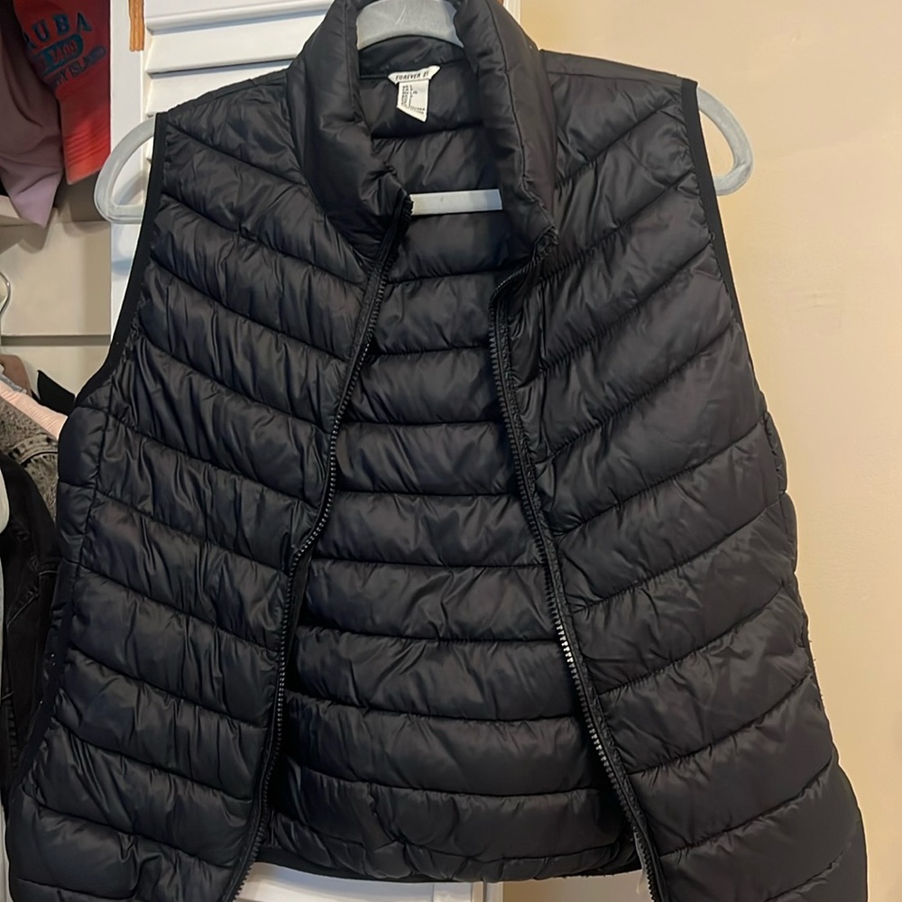 Thin Black Vest